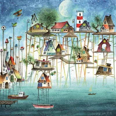 Obrázok produktu pre Magnolia Puzzle Pier City - Puzzle 1023 dielikov viacfarebné