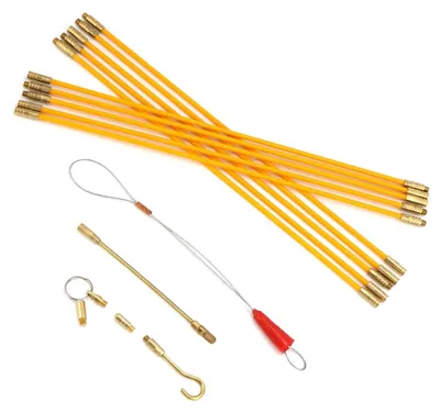 Produktbild von Solidchoice – Set mit 10 Glasfaser-Leitungszügen für die Kabelführung