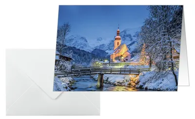 Obrázek produktu pro SIGEL DS097 25 SIGEL Weihnachtskarten Bavarian Christmas DIN A6