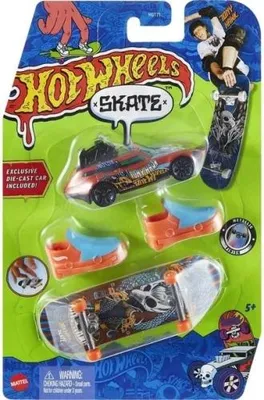 Obrázek produktu pro Hot Wheels Skate HNG55, Sada prstového skateboardu, 5 rok/roky