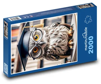 Obrázek produktu pro martinpuzzle - Puzzle 2000 - Moudrá sova