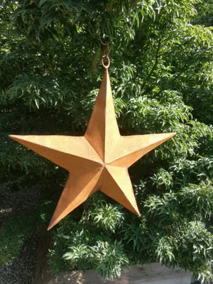 Immagine prodotto di Stella 3D in acciaio inox da appendere Stella 3D - 40 cm