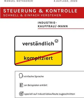 Immagine prodotto di Steuerung und Kontrolle schnell & einfach verstehen - Industriekauffrau / Industriekaufmann