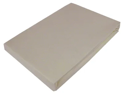Produktbild von Jersey Spannbettlaken 100% Baumwolle 180x200 cm 125 g/m² 30er Steghöhe | Taupe