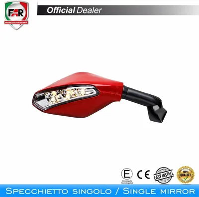Produktbild von Genehmigter FAR Linker Verkleidungsspiegel 7727 für Ducati Panigale V4
