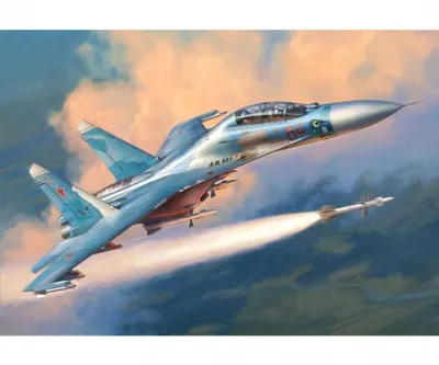Immagine prodotto di Zvezda 1:72 Sukhoi SU-27 UB Flanker-C