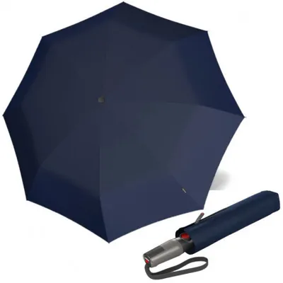 Zdjęcie produktu dla Knirps KNIRPS T.400 NAVY - elegancki męski parasol w pełni automatyczny