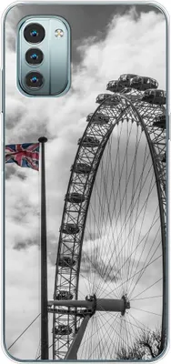 Produktbild von König Design Hülle kompatibel mit Nokia G11 Kunststoff Soft Handyhülle - Handy Case London Riesenrad