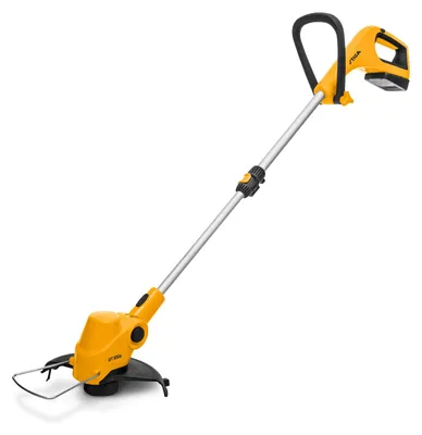 Produktbild von STIGA Akku-Rasentrimmer GT 100e, teleskopischer Schaft, automatische Fadenspule, inkl. Akku und Ladegerät