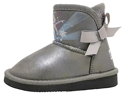 Imagen del producto de Zapatos de invierno para niña, marca Frozen, color plateado, estilo casual