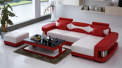 Produktbild von Eckcouch Eckgarnitur Wohnlandschaft L Form Sofa Ecksofa Couch Garnitur Polster