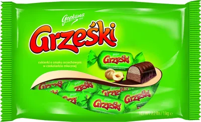 Obrázek produktu pro Grześki Cukierki w czekoladzie 1 kg