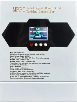 Produktbild von MPPT-Laderegler, maximale Leistungserfassung, benutzerfreundliche Schnittstelle, 12V24V48V