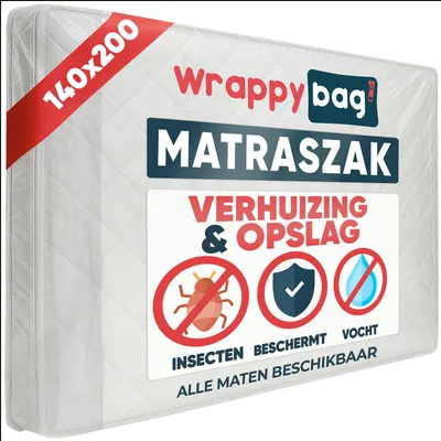 Matratzenschutzbezug 140x200 cm – reißfest, transparent