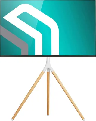 Productafbeelding van Interieur houten tv - Statief voor 32-65 - Tv - Standaard op standaard - Gewicht 35 kg