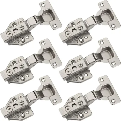 Produktbild von SOTECH Topfband T48 Mittelanschlag – gedämpft, inkl. Montageplatte (6 Stück)