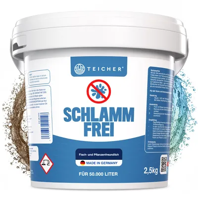 Produktbild von Teicher Teichschlamm Entferner – Natürliche Reinigung mit Sauerstoff, 2,5 kg