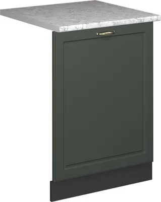 Obrázek produktu pro Čelní panel myčky Vicco Fame-Line Zelená zlatá země 60 cm s pracovní deskou, Model 55314
