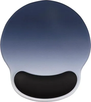 Produktbild von Ergonomische Mausmatte mit Gelkissen und Polsterteil schwarz