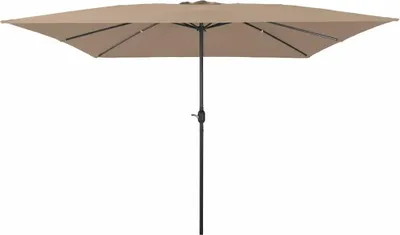 Obrázek produktu pro Zahradní slunečník šedočerný 295 x 295 x 245 cm - slunečníky DE7225145 1ks