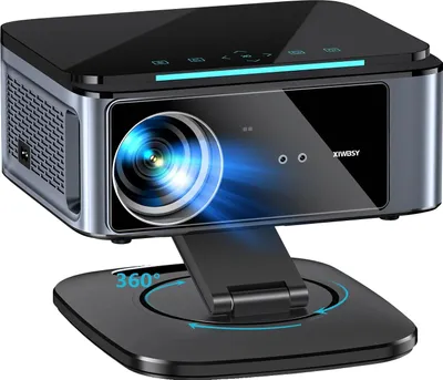Zdjęcie produktu dla Projektor, jasność 45 000 lumenów, obsługa 4K, autofokus 128G, wtyczka UE