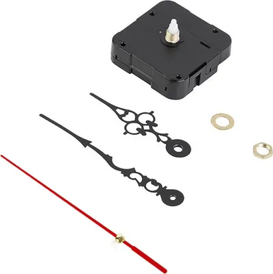 Produktbild von 1Set Wanduhrwerk, rutschfeste, robuste Kunststoffuhr, Kreuzstichwerk für die Reparatur