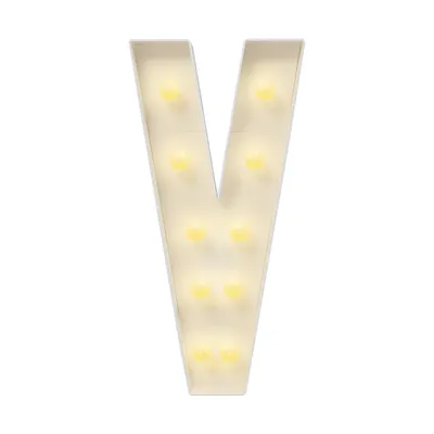 Image de 91,5cm lettres lumineuses V anniversaire demande en mariage fête décoration 2000-3000K