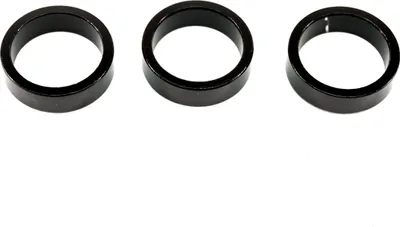 Produktbild von 3 Stück Alu Spacer 10mm A HEAD Fahrrad Vorbau Distanz Ring 1 1/8 Zoll 28,6 mm