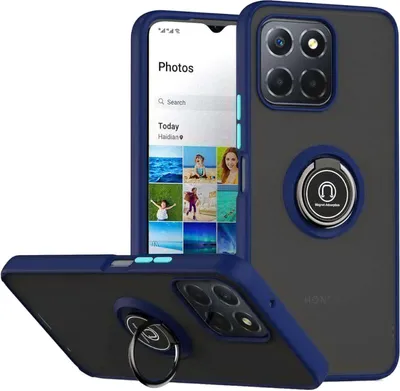 Obrázek produktu pro Pro Honor X8a TPU / PC Design Ring Magnet Cover Pouzdro na mobilní telefon Ochranné kryty