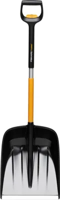 Produktbild von X-series Teleskop-Schneeschaufel (schwarz/orange, 36cm)