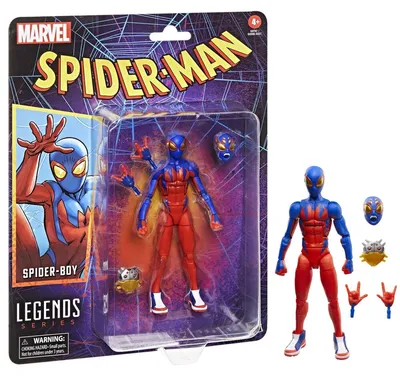 Produktbild von Marvel Legends Series Spider-Boy, 4 Jahr(e), Mehrfarbig