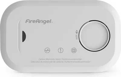 Produktbild von FireAngel Kohlenmonoxidmelder FA6813, 10-Jahres-Sensor, tragbar, mit Testtaste