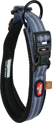 Image de Collier pour chien BIVOUAK réglable 35-45cm bleu Zolux