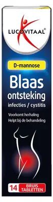 Productafbeelding van Lucovitaal Blaasontsteking Mineralen - 14 bruistabletten antibioticavrij