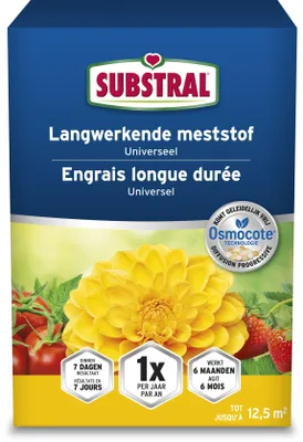 Produktbild von Substral Osmocote Universaldünger - 750g - Inhalt: 750g - Dosis: 750g = 12,5 m² - Zusammensetzung: NPK (MgO) 22-7-14 (2,5)