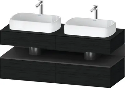 Produktbild von Duravit QA4767049160010 QTG KWTU WH Ek. 1400x550x600 Ei Swa