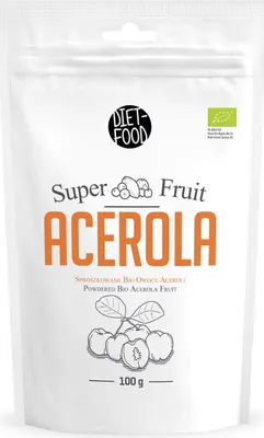 ACEROLA SPROSZKOWANA BIO 100 g - DIET-FOOD