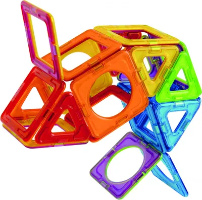 Obrázek produktu pro Magnetická stavebnice - Magformers Basic Plus 30 dílů
