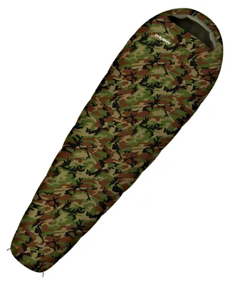 Produktbild von Husky Mumienschlafsack für Kinder Junior Army -10°C 2024 - 190 cm-Tarngrün
