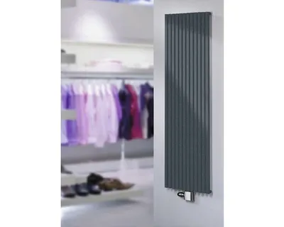 Produktbild von SCHULTE Designheizkörper Lyon 1800x462 mm anthrazit mit Mittelanschluss ohne Handtuchhalter