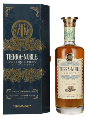 Produktbild von Tierra-Noble EXQUISITO Extra Añejo Tequila 100% de Agave 40% Vol. 0,7l in Geschenkbox