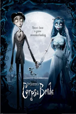 Image de The Corpse Bride - Emily & Victor - Affiche imprimée - 61 x 91,5 cm