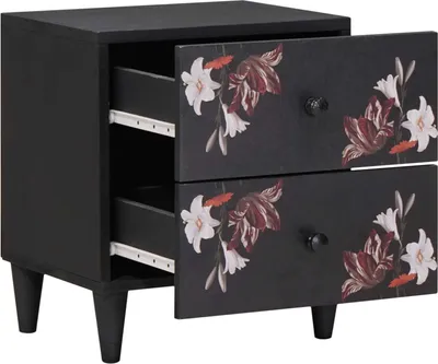 Produktbild von vidaXL Nachttisch Braun 40 x 33,5 x 46 cm Massivholz Mango