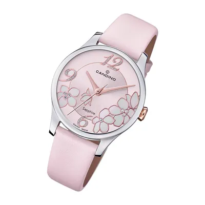 Immagine prodotto di Candino Orologio analogico da donna Elegance C4720/4 Orologio da polso in pelle rosa UC4720/4
