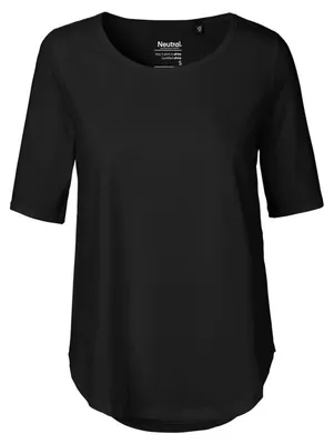 Image de Neutre - T-shirt à manches courtes pour femmes LT3792 (L) (noir)