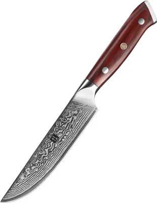 Produktbild von XinZuo - Damast Steakmesser - B13R Yu Serie