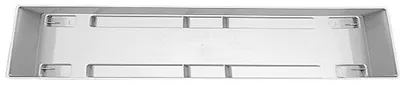 Produktbild von Universal rectangular saucer S 80cm  weiss