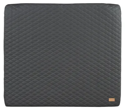 Zdjęcie produktu dla roba mata do przewijania "Luxe" 85x75 cm, mata do przewijania do wycierania ze skóry PU, wzór "Grafitowy pikowany