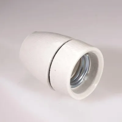 Immagine prodotto di SCHA Portalampada in porcellana E27 3 pezzi Nipplo M10x1 Vite di fissaggio