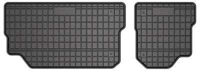 Image de Tapis avant en caoutchouc pour Volkswagen Tayron 2024- (SUV) – 2 pièces, noirs, sur mesure